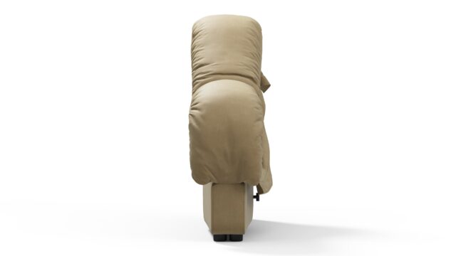 The DS 600 – Beige Vegan Leather, Left End Sofa Module