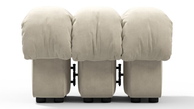 The DS 600 – Eggshell Vegan Suede, Ottoman