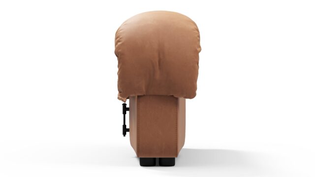 The DS 600 – Tan Vegan Leather, Right End Stool Module