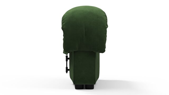 The DS 600 – Tarragon Vegan Suede, Right End Stool Module