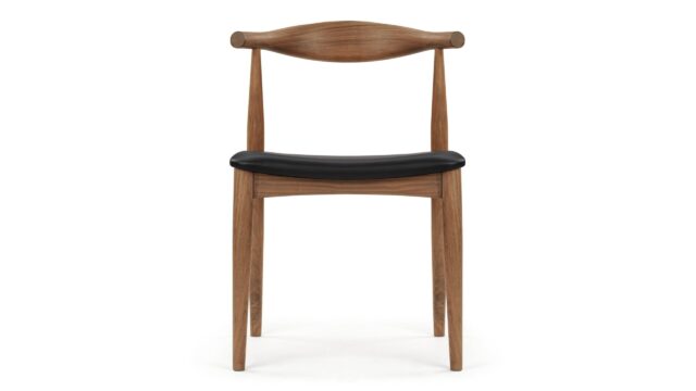 The Elbow – Walnut, Dining Chair (Wide)