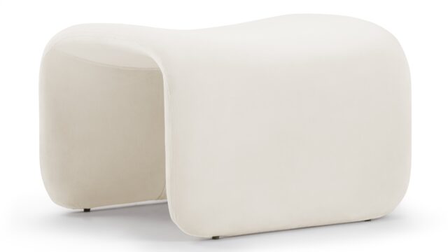 The Etcetera – Champagne Velvet, Ottoman