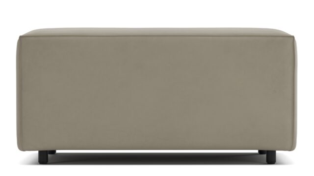 The Extrasoft – Beige Gray Vegan Leather, S Armrest