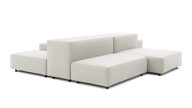 The Extrasoft – Oatmeal Brushed Weave, Combination 1 (Right)