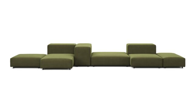 The Extrasoft – Spruce Luxe Velvet, Combination 2 (Left)