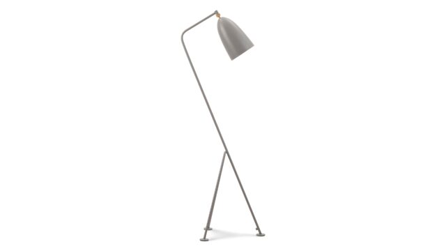 The Grasshopper – Gray, Floor Lamp
