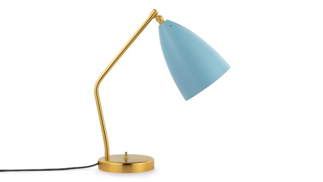 The Grasshopper – Blue, Table Lamp