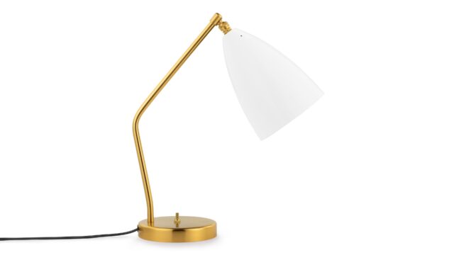 The Grasshopper – White, Table Lamp