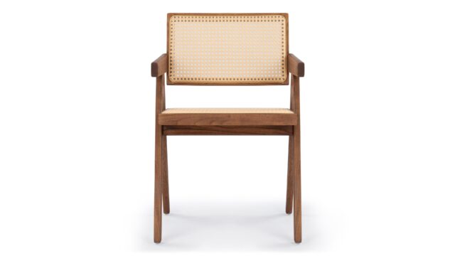 The Jeanneret Outdoor – Walnut Stained Teak