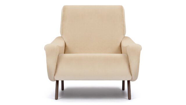 The Lady – Ecru Velvet