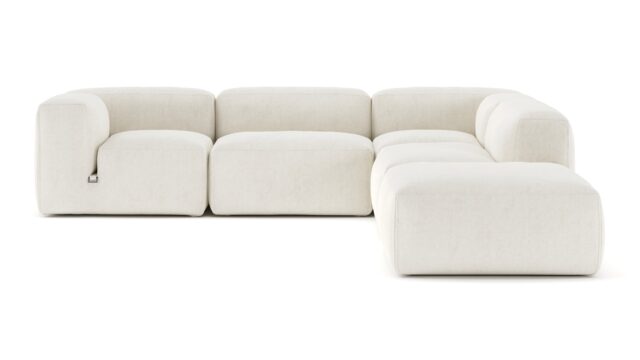 The Le Mura – Natural Linen, Right Corner