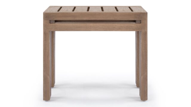The Lusso – Weathered Teak, Side Table
