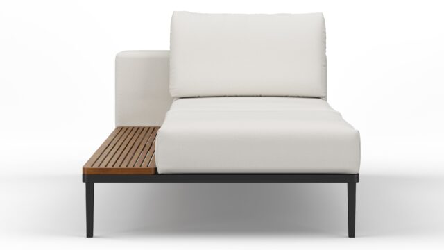 The Marcus – Shell Performance Weave, Left Chaise