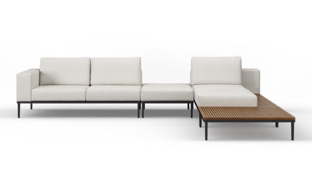 The Marcus – Shell Performance Weave, Sectional (Right Chaise)