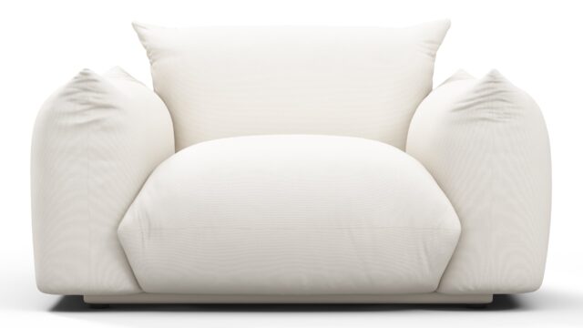 The Marenco Outdoor – Soft White Performance Weave (Outdoor), Lounge Chair