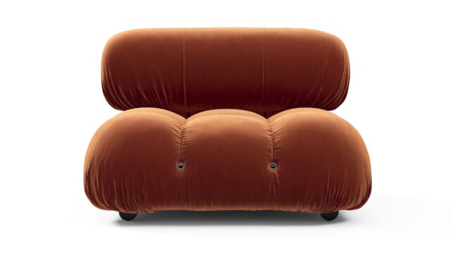 The Bellini – Spice Velvet, Armless Module