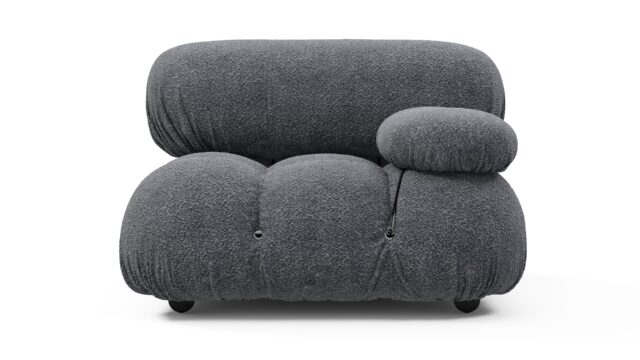 The Bellini – Gray Boucle, Right Arm