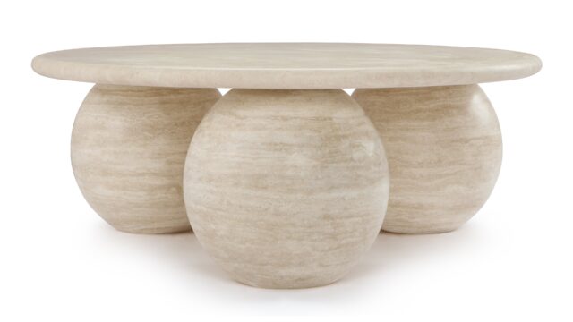 The Mya – Travertine, Coffee Table
