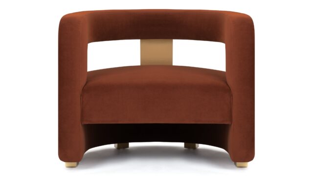 The Nola – Russet Plush Velvet