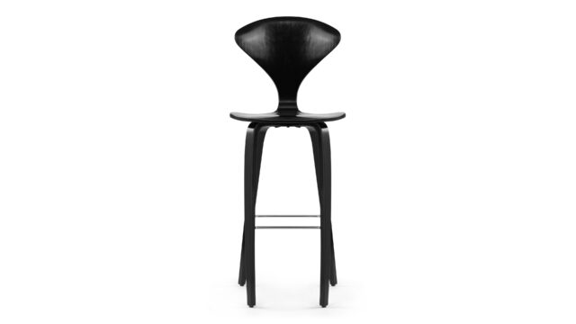 The Norman – Black, Bar Stool