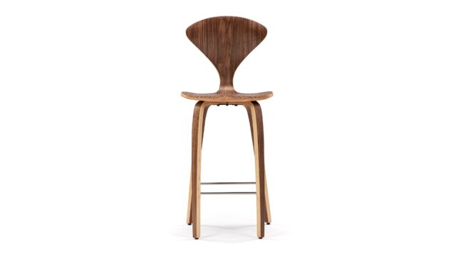 The Norman – Walnut, Counter Stool