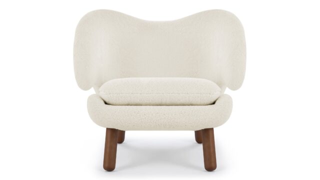 The Pelican – White Long Hair Sherpa