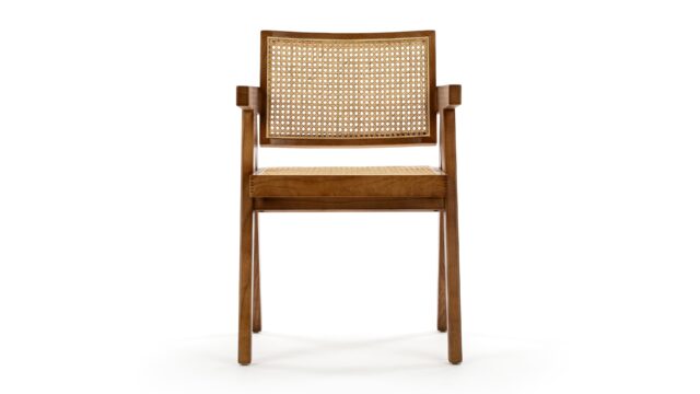 The Jeanneret Armchair – Walnut, Armchair
