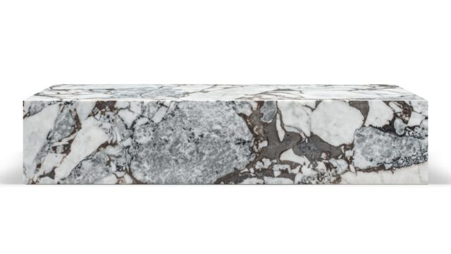 The Plinth – Modellato Marble, Grande Coffee Table