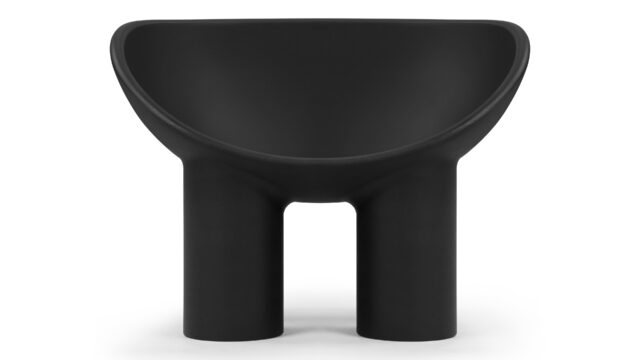 The Roly Poly – Black, Lounge Chair