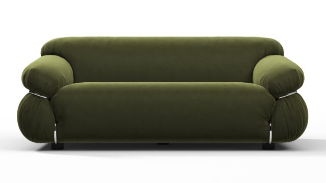 The Sesann – Thyme Luxe Velvet, Two Seater Sofa