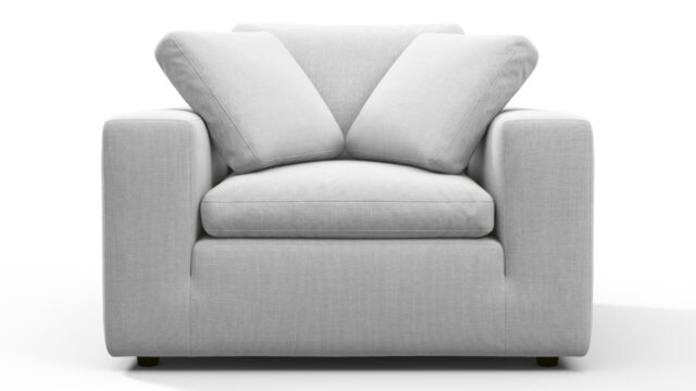 The Sky – Dove Linen, Lounge Chair