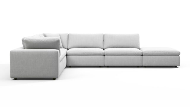 The Sky – Dove Linen, Sectional (Left Corner)