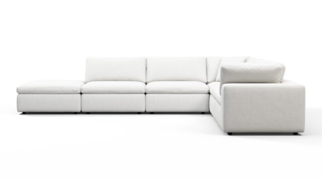 The Sky – White Linen, Sectional (Right Corner)
