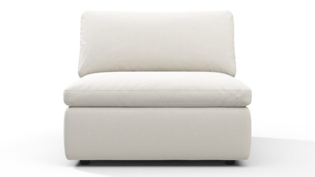 The Sky – Oatmeal Brushed Weave, Armless Module