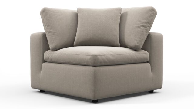 The Sky – Beige Linen, Corner Module