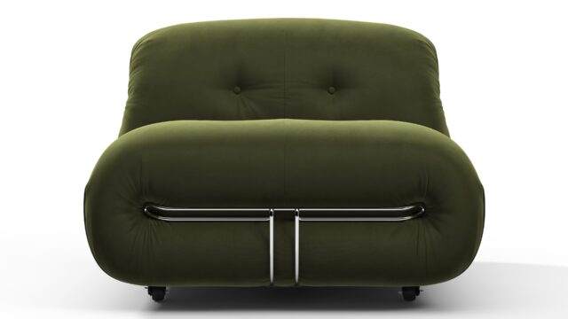 The Soriana – Thyme Luxe Velvet, Lounge Chair