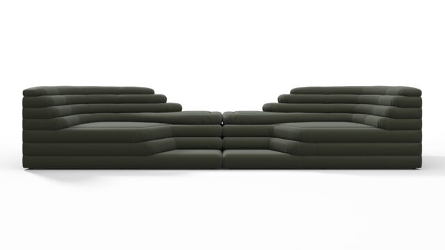 The Terrazza – Army Green Vegan Leather, Combination