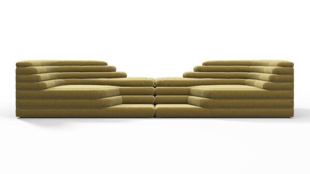The Terrazza – Olive Gold Velvet, Combination