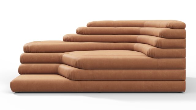 The Terrazza – Tan Vegan Leather, Right Arm