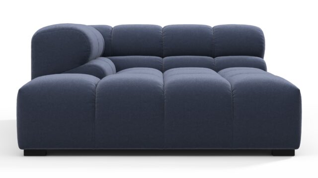 The Tufty – Royal Blue Wool, Deep Corner Half (Left)