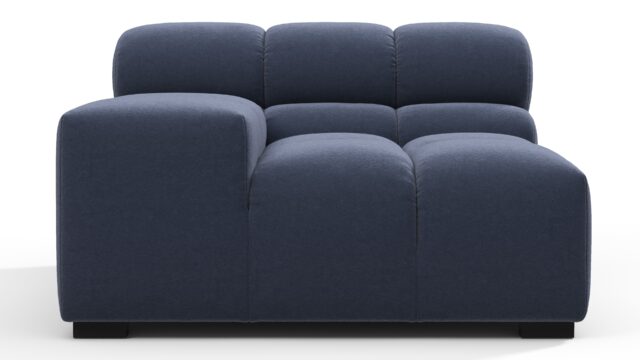 The Tufty – Royal Blue Wool, Armrest (Left)