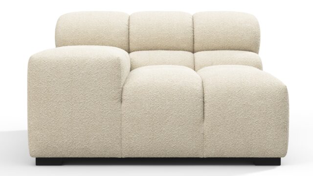 The Tufty – Eggshell Boucle, Armrest (Left)