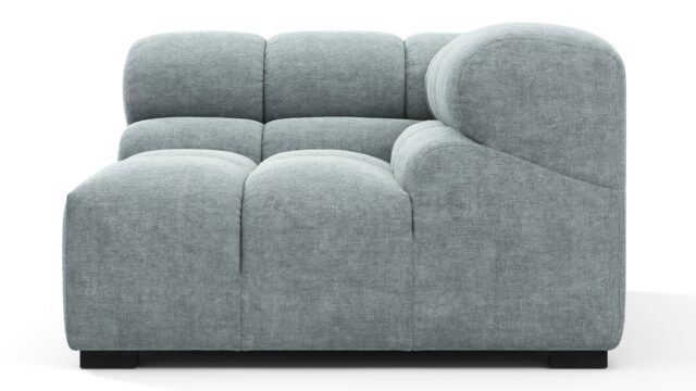 The Tufty – Cerulean Chenille, Corner (Right)