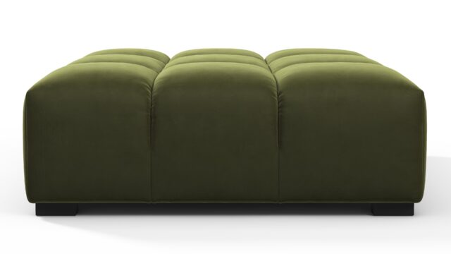 The Tufty – Thyme Luxe Velvet, Ottoman