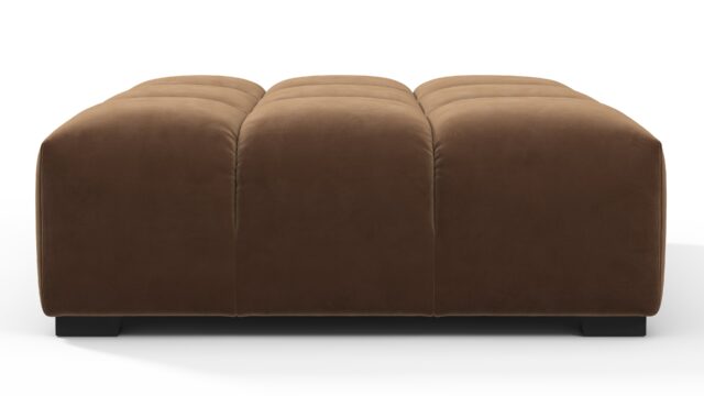 The Tufty – Mocha Velvet, Ottoman