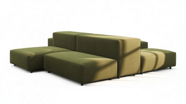 The Extrasoft – Spruce Luxe Velvet, Combination 1 (Left)