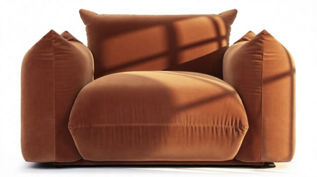 The Marenco – Spice Velvet, Lounge Chair