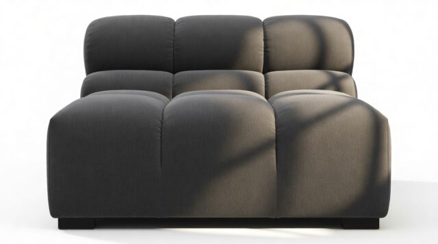 The Tufty – Ink Brushed Weave, Armless Module