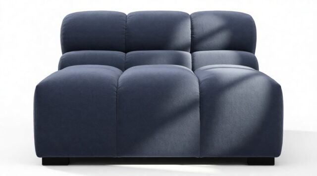 The Tufty – Royal Blue Wool, Armless Module