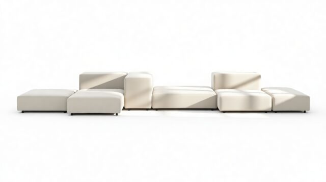 The Extrasoft – Oatmeal Brushed Weave, Combination 2 (Left)